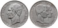 5 franków  1853, Bruksela, rzadkie i ładne, de M