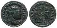 brąz ok. 295-299, Cyzicus, Aw: Popiersie cesarza
