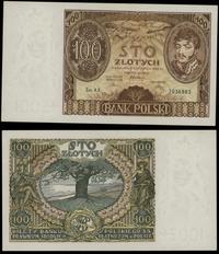 100 złotych 9.11.1934, seria AX 7036982, znak wo