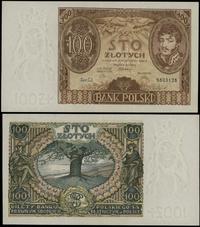 100 złotych 9.11.1934, seria CJ 9805128, dwukrot