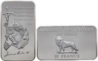 10 franków  2004, Wizyta Jana Pawła II w Kongo, 