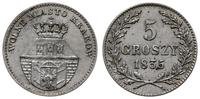 5 groszy 1835, Wiedeń, piękne, Bitkin 3, Plage 2