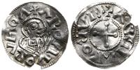denar przed 1034 r., Aw: Krzyż z kulkami w kątac