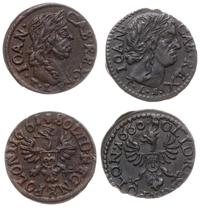 Polska, zestaw: 2 x szeląg, 1660 i 1661