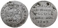 Polska, 10 groszy, 1787
