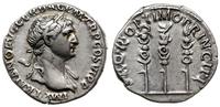 denar 113-114, Rzym, Aw: Popiersie cesarza w pra