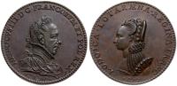 do XVIII wieku, XIX-wieczna odbitka medalu poświęconego matce króla Katarzynie Medycejskiej