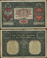 500 marek polskich 15.01.1919, numeracja 369656,