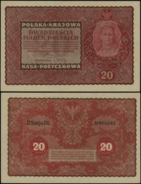 20 marek polskich 23.08.1919, seria II-DL 068505
