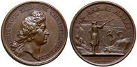 medal autorstwa Naugera z 1667 r., Aw: Popiersie