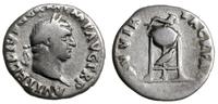denar 69, Rzym, Aw: Głowa cesarza w prawo i napi