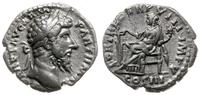 denar 168, Rzym, Aw: Głowa cesarza w prawo i nap