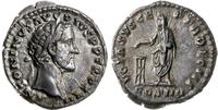 denar 158-159, Rzym, Aw: Głowa cesarza w prawo i