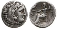 drachma IV lub III w pne, Aw: Głowa Heraklesa na