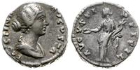 denar 161-176, Rzym, Aw: Popiersie cesarzowej w 