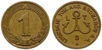 Polska, żeton na 1 złoty, ok. 1900-1930