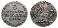 Niemcy, 3 grosze maryjne, 1818 CHH
