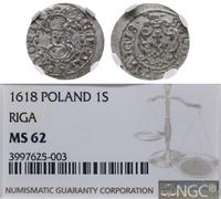 Polska, szeląg, 1618