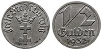 1/2 guldena 1932, herb Gdańska