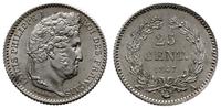 25 centimów 1847 A, Paryż