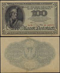 100 marek polskich 15.02.1919, seria N 482572, z