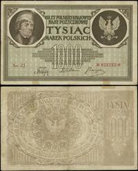 1.000 marek polskich 17.05.1919, seria ZJ 622222
