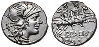 Republika Rzymska, denar, 138 pne