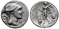 denar 108-107 pne, Rzym, Aw: Popiersie Wiktorii 