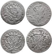 Śląsk, zestaw: 2 x 6 groszy, 1756 C i 1757 C