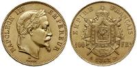 100 franków 1862 / A, Paryż, złoto 32.25 g, Fr. 