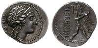 denar 108-107 pne, Rzym, Aw: Głowa Pietas w praw
