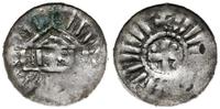 denar X w., Fronton świątyni z kolumnami / Krzyż