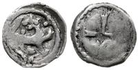 denar ok. 1392-1394, Łuck, Lew kroczący w prawo 