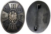 II Brygada Legionów Polskich 1916, owalna odznak