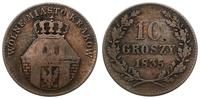 10 groszy 1835, Wiedeń, Bitkin 2, Kop. 7858 (R1)