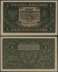 5 marek polskich 23.08.1919, II Serja DF, numera