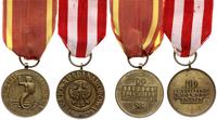 Polska, Medal Zwycięstwa i Wolności, Medal Za Warszawę 1939-1945 i wstążki