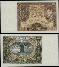 100 złotych 9.11.1934, seria CD, numeracja 78321