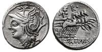 Republika Rzymska, denar, 104 pne