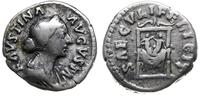 denar 161-175, Rzym, Aw: Popiersie cesarzowej be