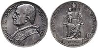 10 lirów 1934, Rzym, srebro 9.91 g, Berman 3354