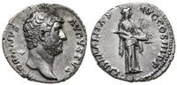 denar 132-134, Rzym, Aw: Głowa cesarza w prawo, 