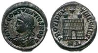 follis 326-327, Nicomedia, Aw: Popiersie cesarza