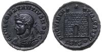 follis 325-326, Siscia, Aw: Popiersie cesarza w 
