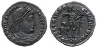 follis 365-367, Siscia, Aw: Popiersie cesarza w 