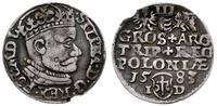 Polska, trojak, 1583