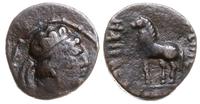 Grecja i posthellenistyczne, drachma imitująca monety Helioclesa baktryjskiego, ok. 100 pne-50 ne