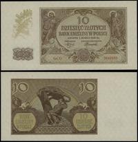 10 złotych 1.03.1940, seria D, numeracja 3848935