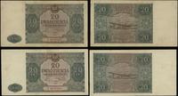 Polska, 2 x 20 złotych, 15.05.1946