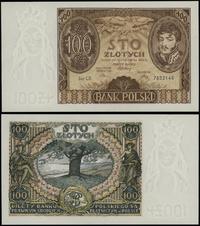 100 złotych 9.11.1934, seria CD, numeracja 78321